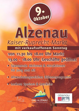 Kaiser-Ruprecht-Markt in Alzenau