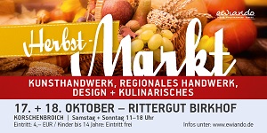 Herbstmarkt im Rittergut Birkhof 2022