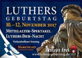 Luthers Geburtstagsfest 2023