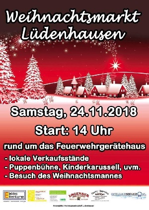Weihnachtsmarkt in Lüdenhausen 2022