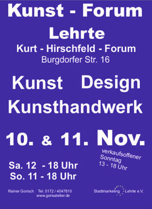 Hobby-Kunst-Ausstellung im Kurt-Hirschfeld-Forum