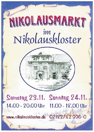 Nikolausmarkt im Nikolauskloster