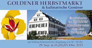 Goldener Herbstmarkt Schloss Scherneck 2023